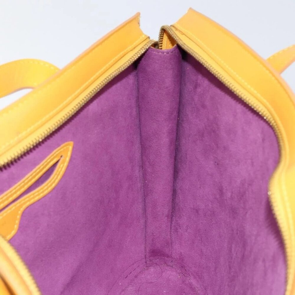 LOUIS VUITTON Epi Saint Jacques Poignees Long Bag Yellow - Picture 12 of 16